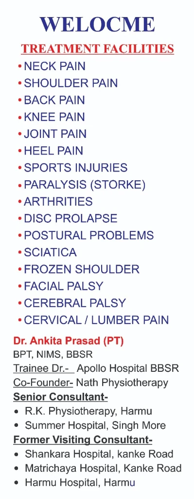 Official Treatment Facilities and Dr. Ankita Prasad Credentials Board