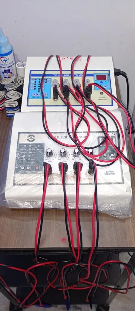 Multi-Channel 4-CH TENS Pain Relief Electrotherapy Unit